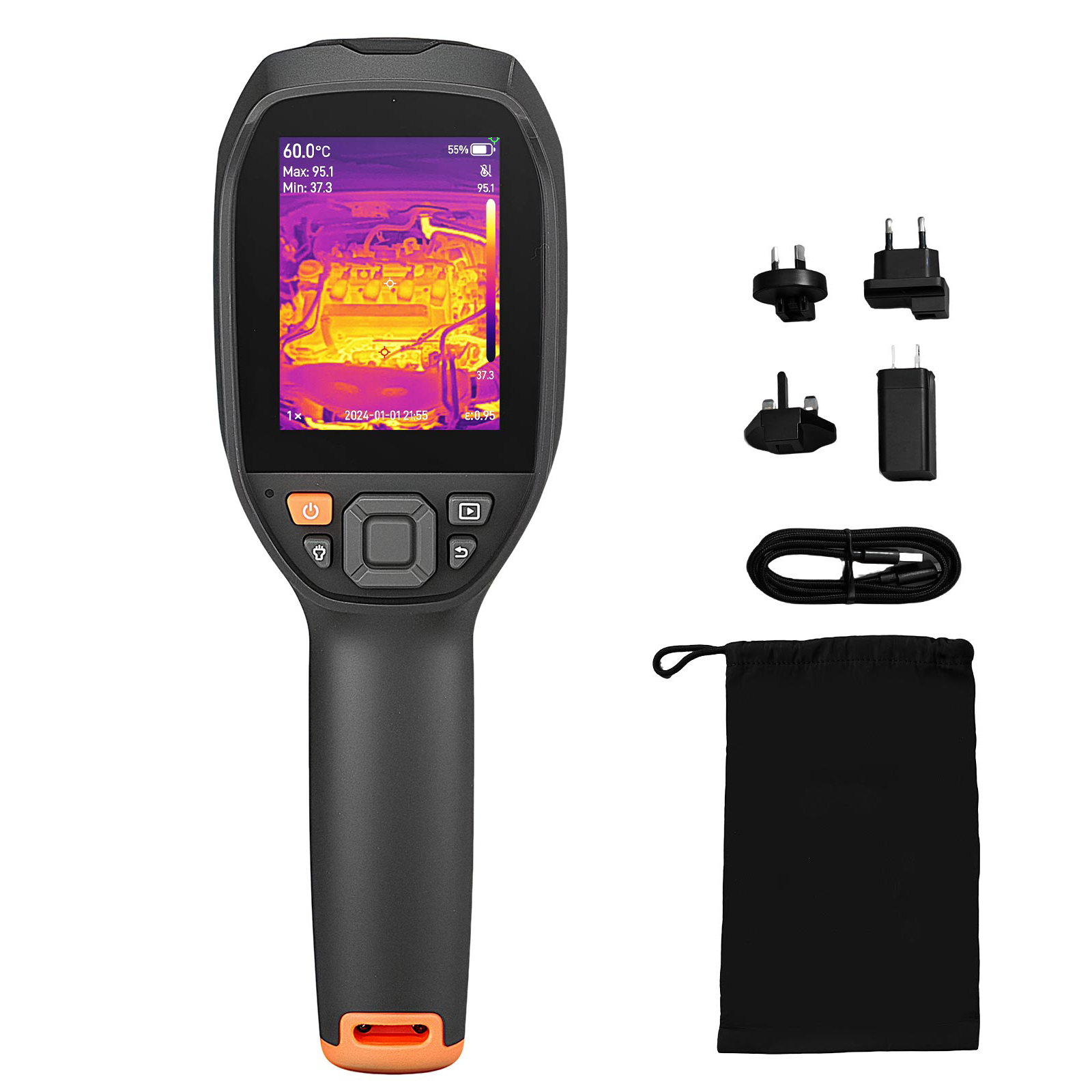 Thermal Imaging Camera 256X192 - Câmera de imagem térmica SucceBuy Pro,