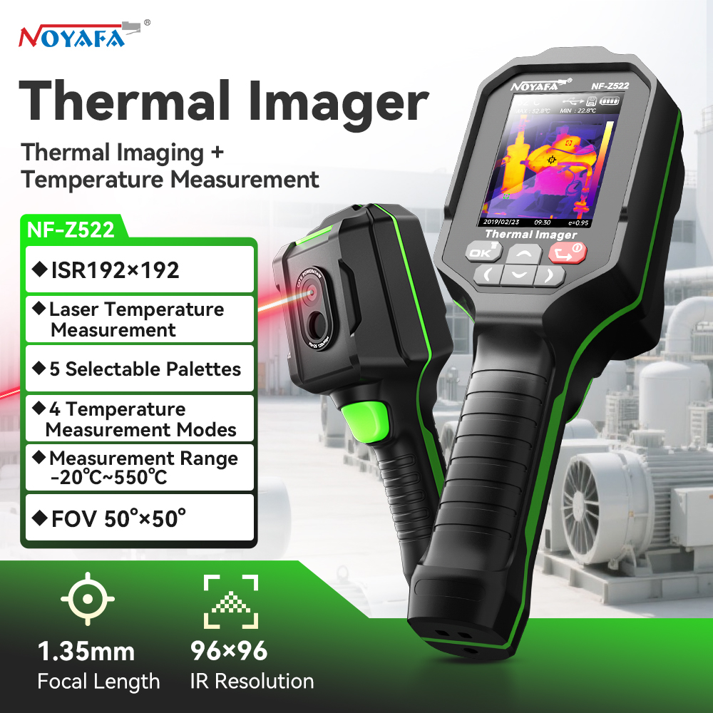 Nf 521 Thermal Imaging Camera - Câmera Termográfica Industrial Infravermelha NF-Z522 Profissional