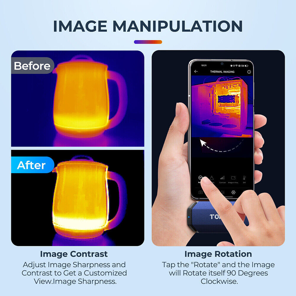 Câmera de imagem térmica TOPDO - Topdon Tc001 Thermal Camera avaliação e preço