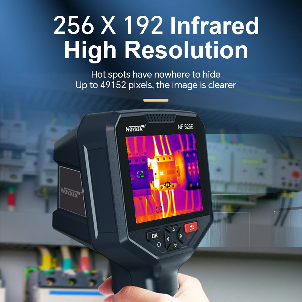 Noyafa NF-526E termovisor prof - Thermal Imaging Camera 256X192 avaliação e preço