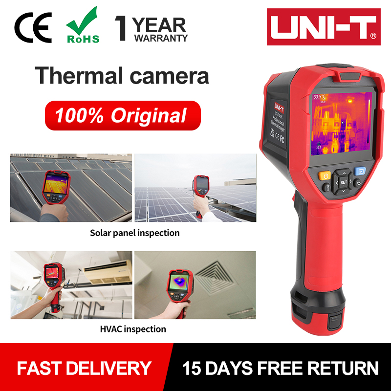 Câmera Térmica Aprimorada UNI- - Nf 521 Thermal Imaging Camera avaliação e preço